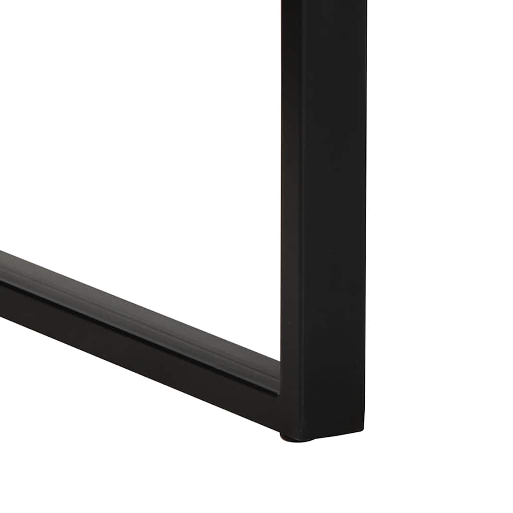 Skrivebord flerfarget 100x50x75 cm gjenvunnet heltre