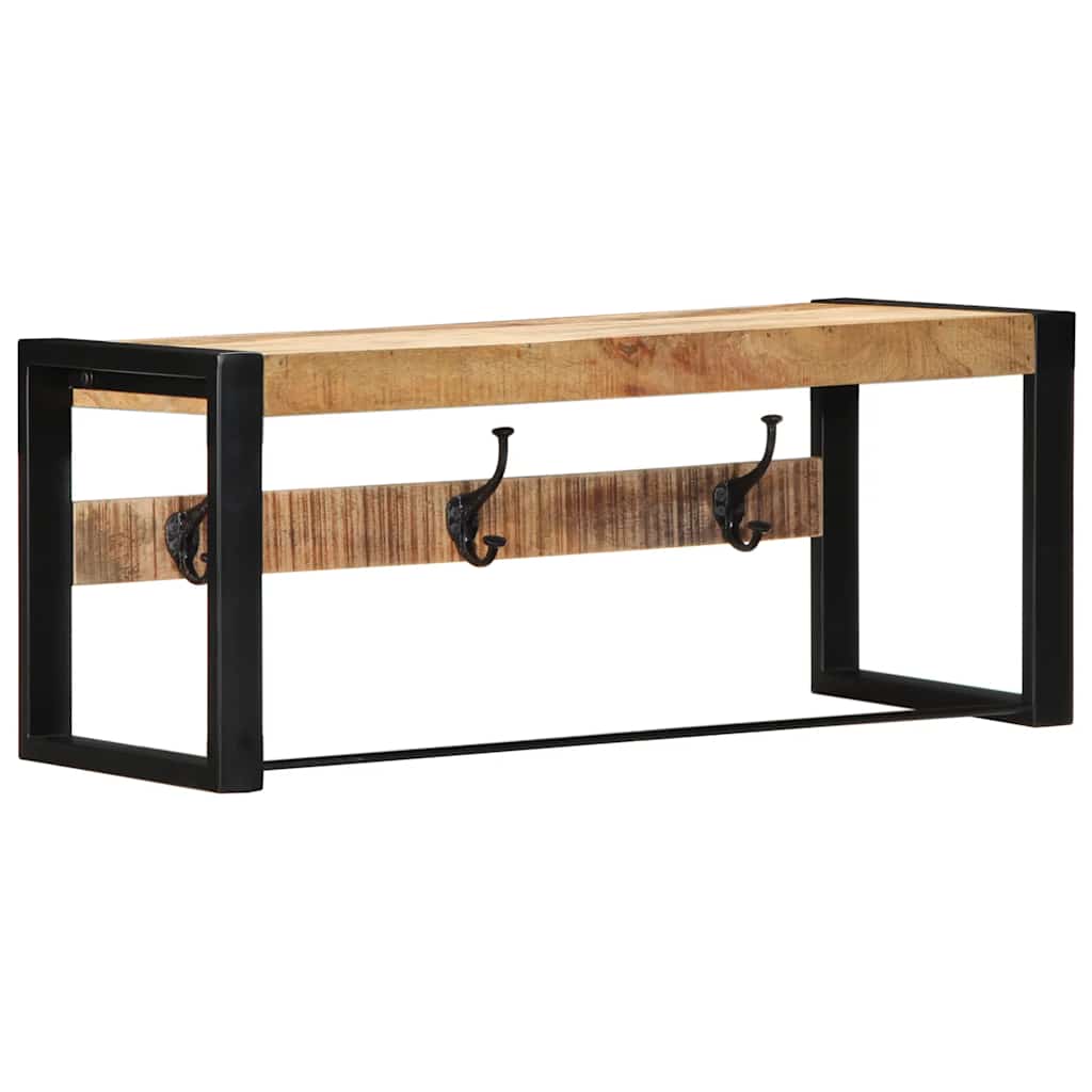 Knaggrekke 80x35x35 cm heltre grovt mangotre