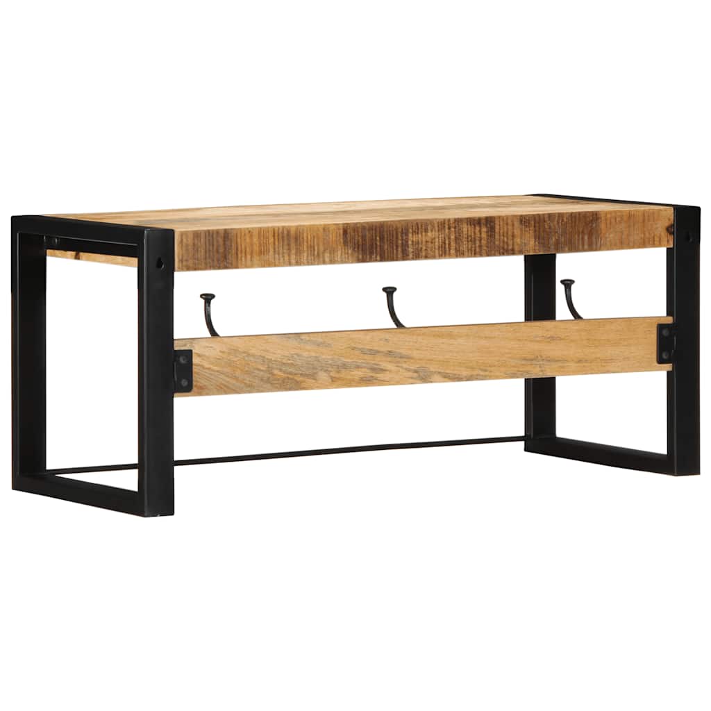 Knaggrekke 80x35x35 cm heltre grovt mangotre