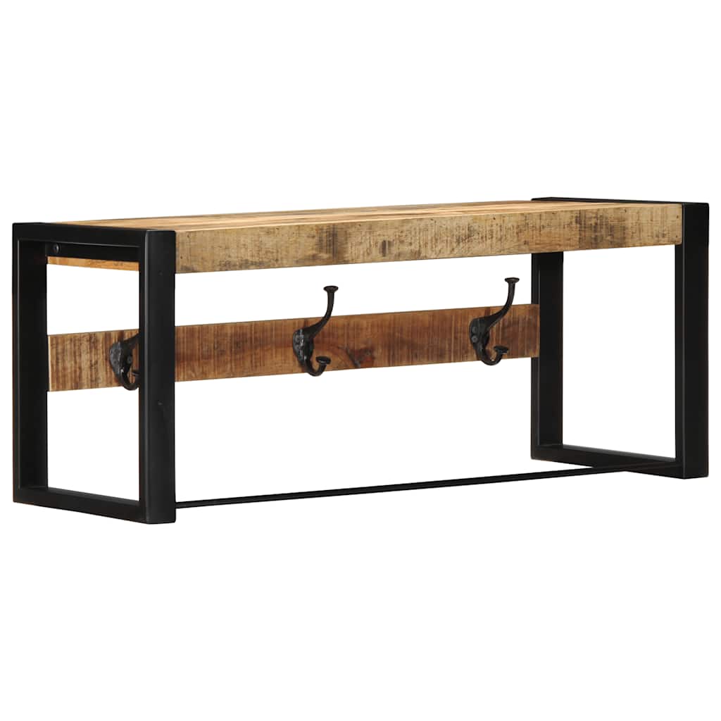 Knaggrekke 80x35x35 cm heltre grovt mangotre
