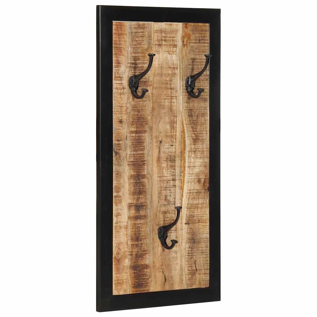 Knaggrekke 40x2x80 cm heltre grovt mangotre