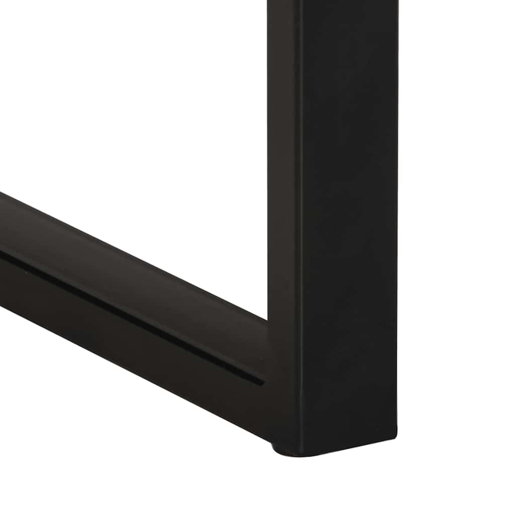 Sidebord 35x35x50 cm grovt heltre mango