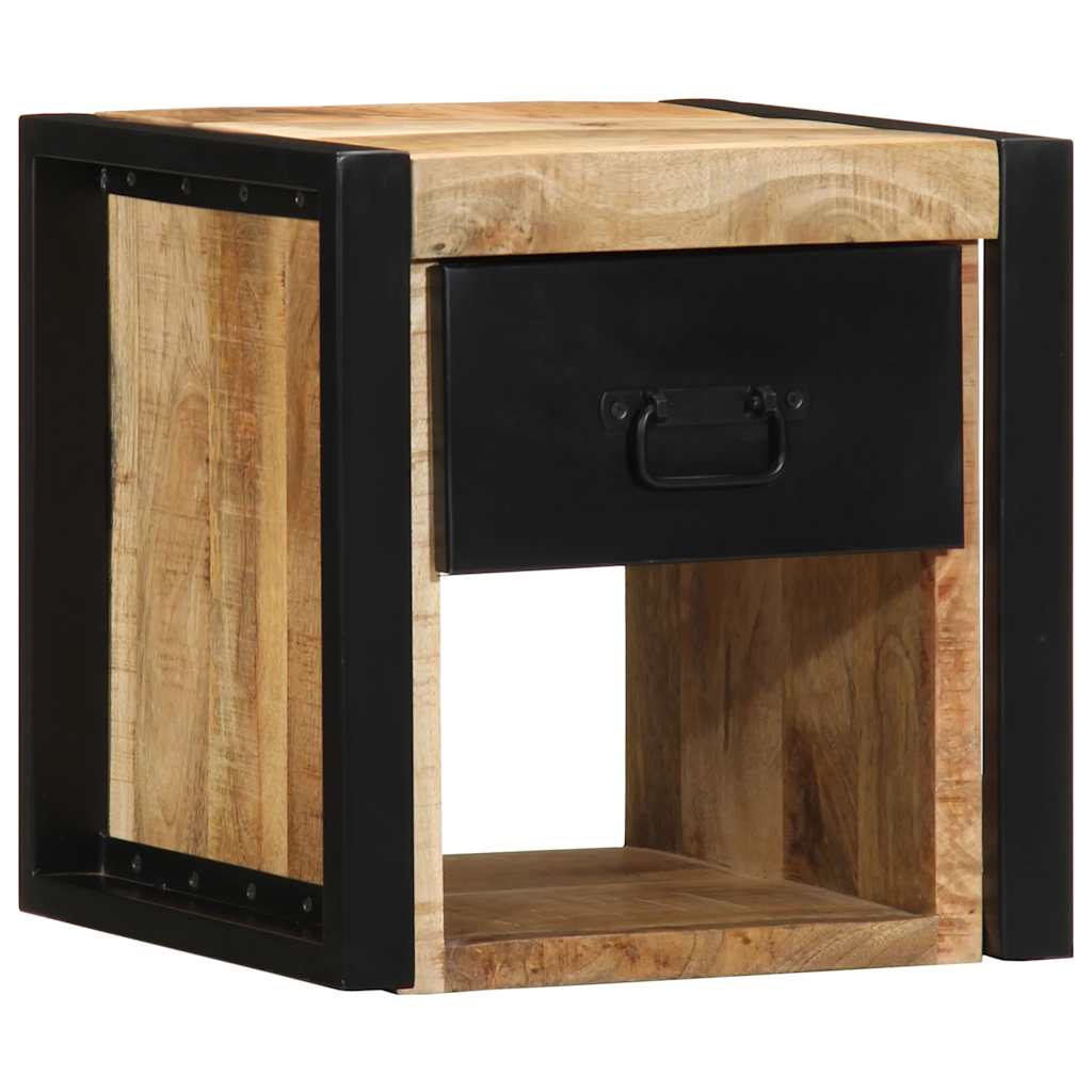Nattskap 2 stk 40x35x40 cm grovt heltre mangotre