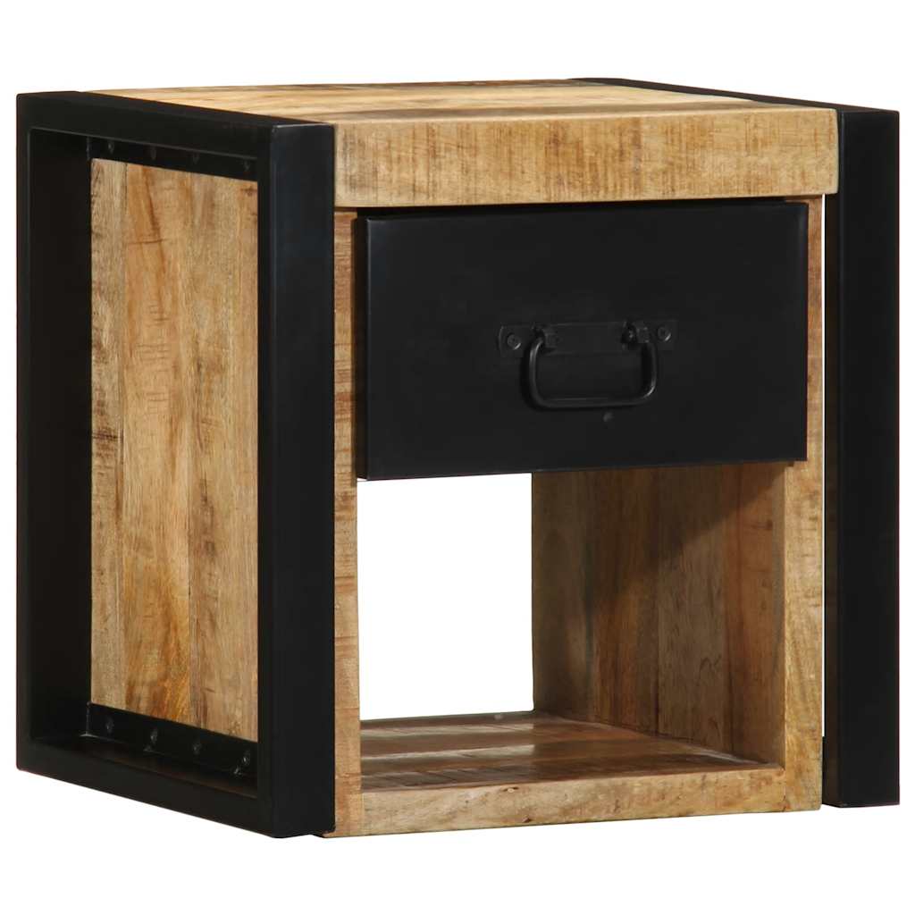 Nattskap 2 stk 40x35x40 cm grovt heltre mangotre