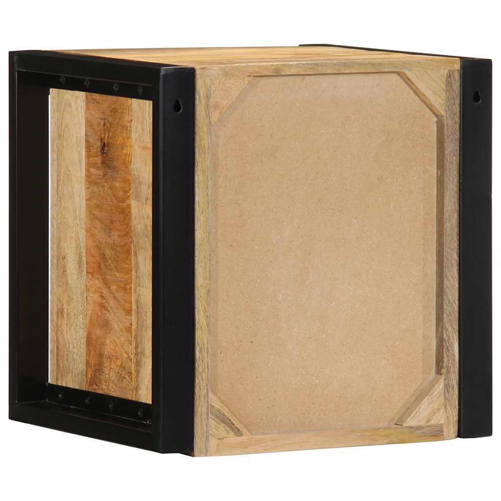 Nattskap 2 stk 40x35x40 cm grovt heltre mangotre