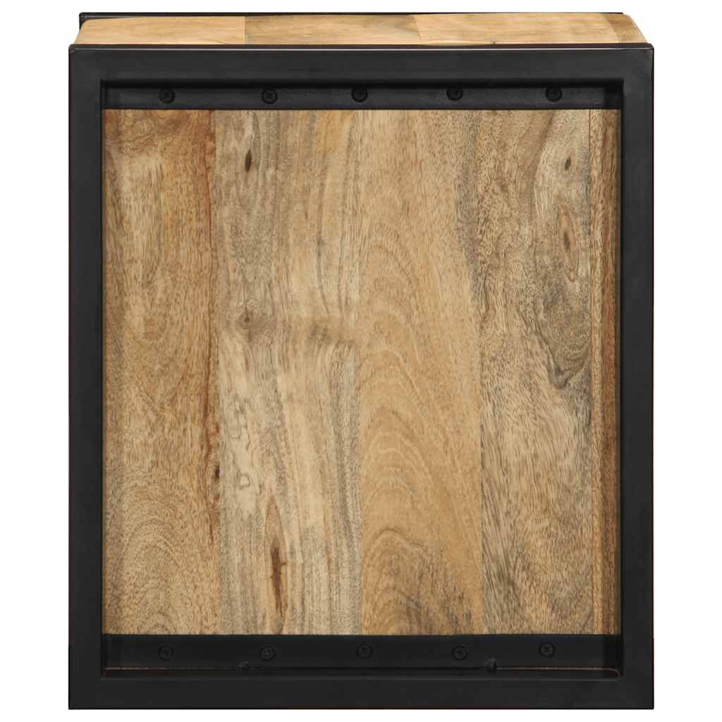 Nattskap 2 stk 40x35x40 cm grovt heltre mangotre