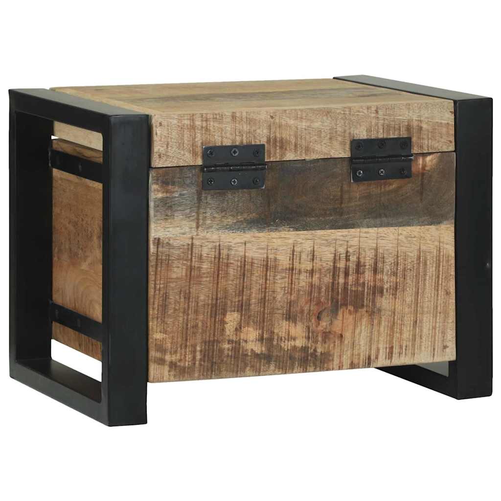 Oppbevaringskister Brun 40 x 30 x 30 cm Massivt mangotre