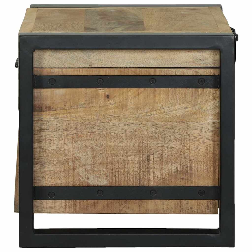 Oppbevaringskister Brun 40 x 30 x 30 cm Massivt mangotre