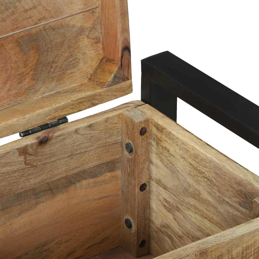 Oppbevaringskister Brun 60 x 30 x 30 cm Massivt mangotre