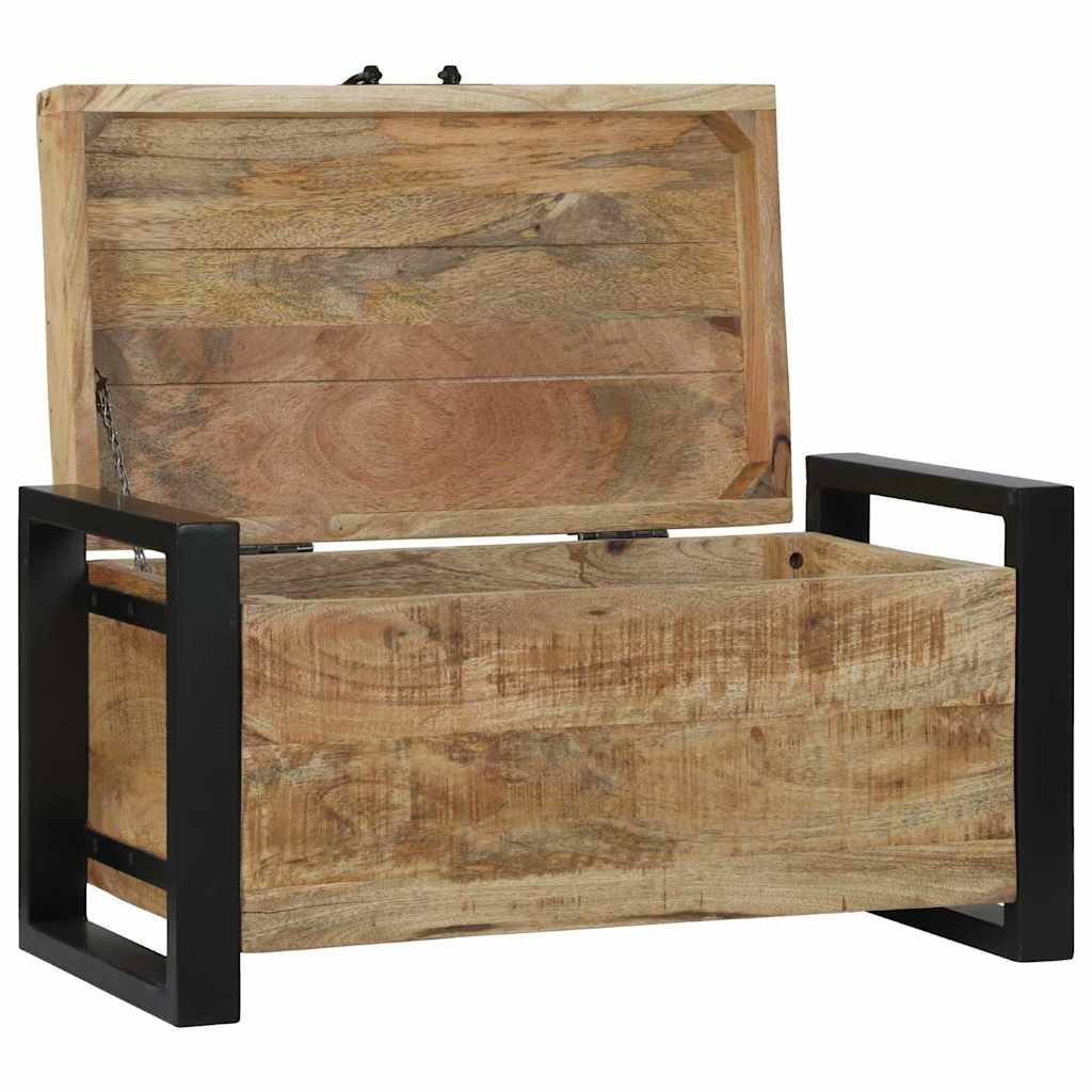 Oppbevaringskister Brun 60 x 30 x 30 cm Massivt mangotre