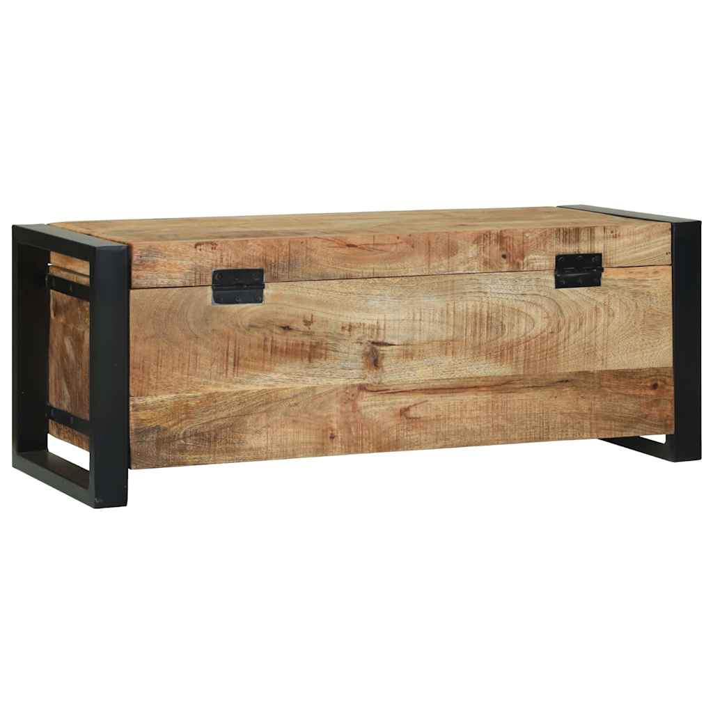 Oppbevaringskister Brun 80 x 30 x 30 cm Massivt mangotre