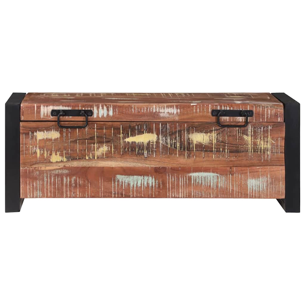 Oppbevaringskister 80 x 30 x 30 cm Massivt gjenvunnet tre