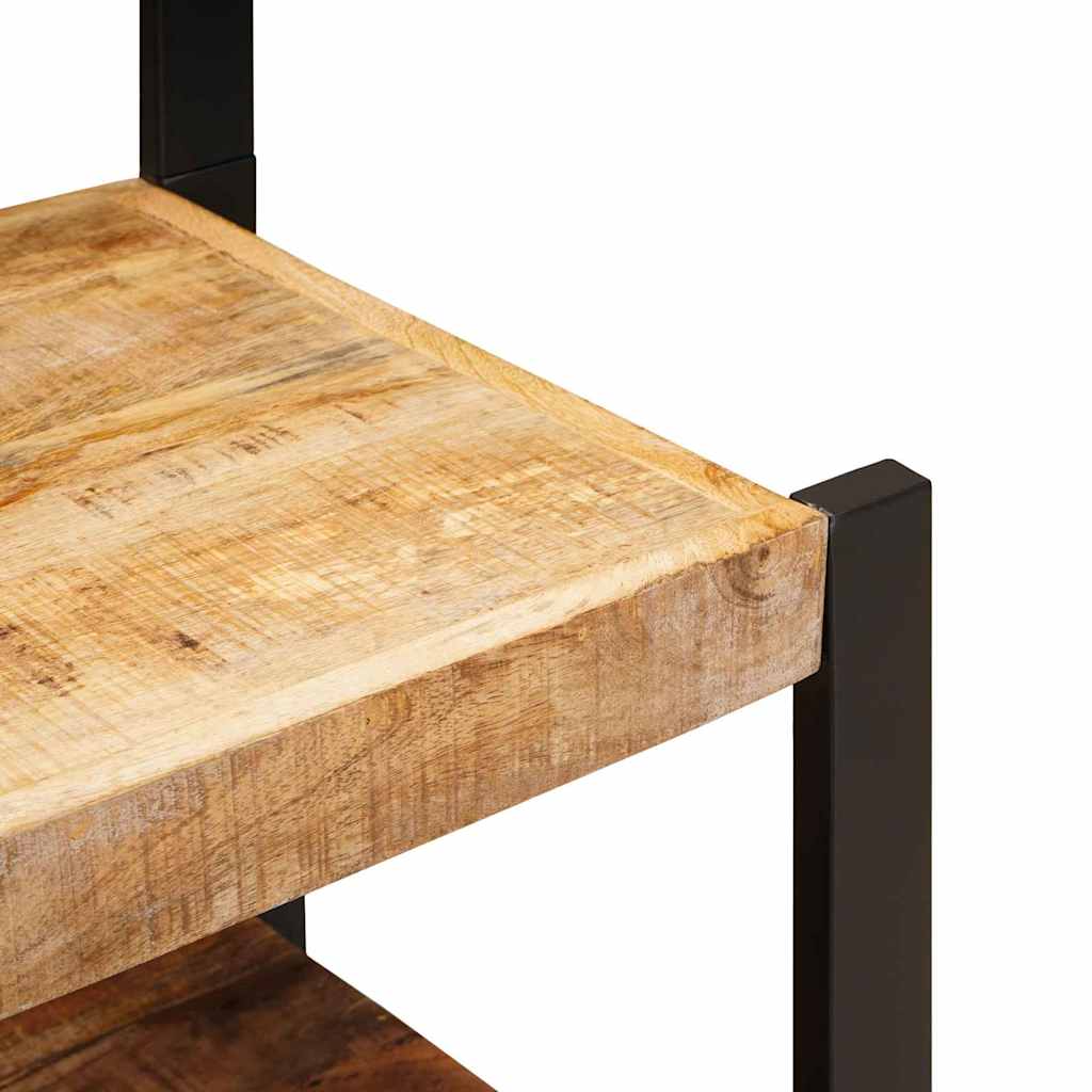 Klesstativ med skuff Brun 40 x 40 x 90 cm Massiv mango tre