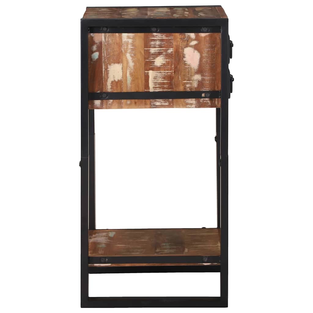 Avlastningsbord Flerfarget 40 x 40 x 80 cm Massiv Reclaim Tre
