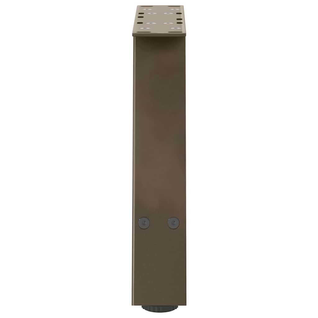 Salongbordben A-formet 2 stk 30x(30-31) cm stål