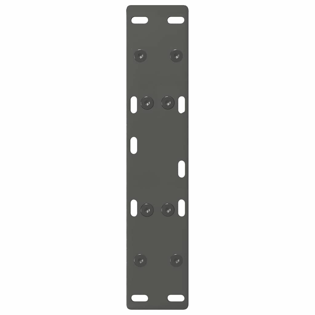 Salongbordben A-formet 2 stk antrasitt 50x(30-31) cm stål