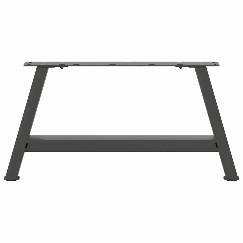 Salongbordben A-formet 2 stk antrasitt 70x(30-31) cm stål