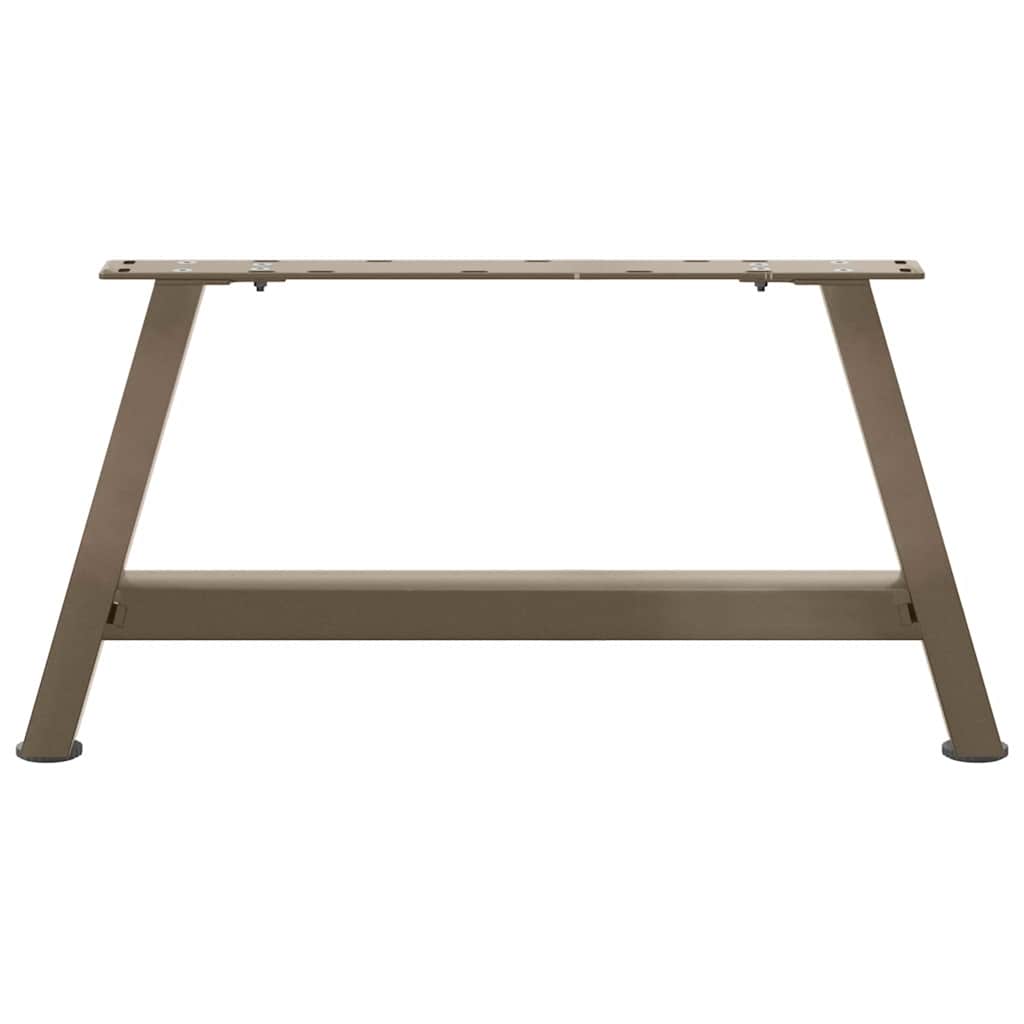 Salongbordben A-formet 2 stk 70 x (30-31) cm stål