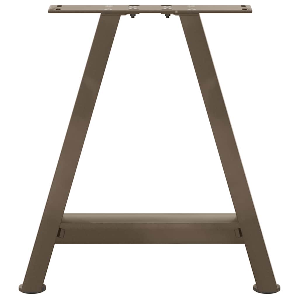 Salongbordben A-formet 2 stk 38 x (42-43) cm stål