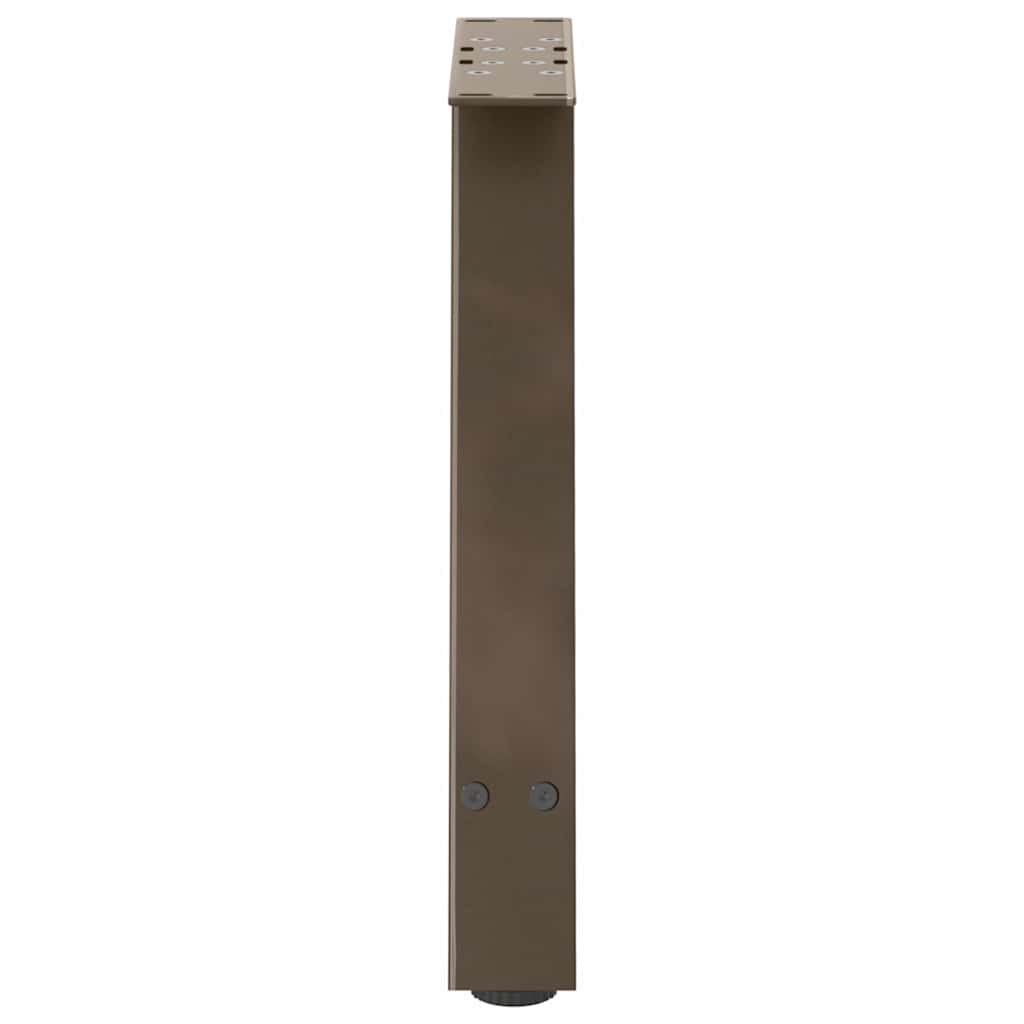 Salongbordben A-formet 2 stk 38 x (42-43) cm stål