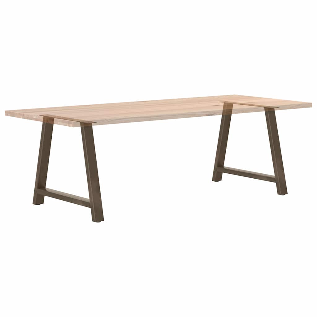 Spisebordben A-formet 2 stk 90 x (72-73) cm stål
