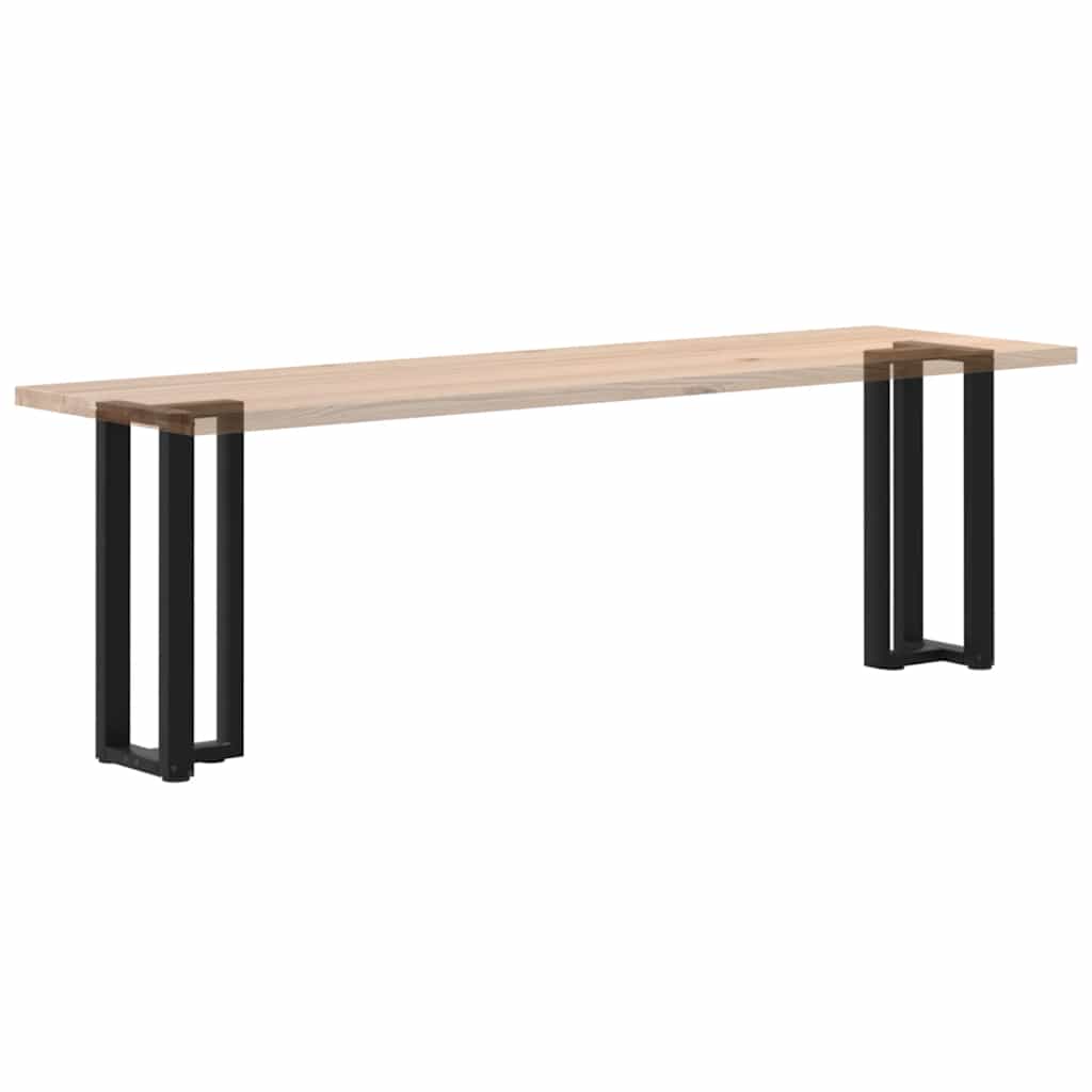 Konsollbordben T-formet 2 stk svart 38x25x(72-73) cm stål