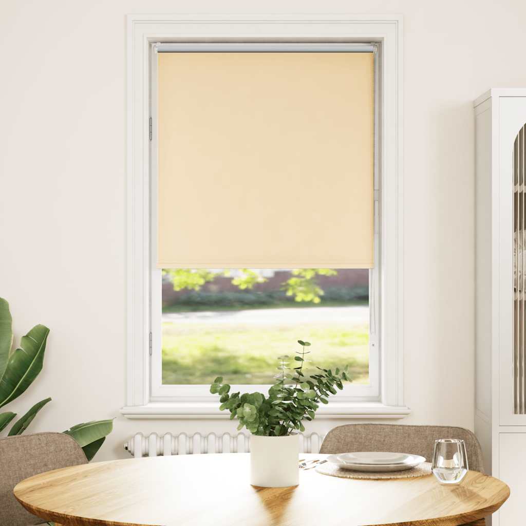 Rullegardin lystette 65x130 cm stoff bredde 60,7 cm polyester vidaXL