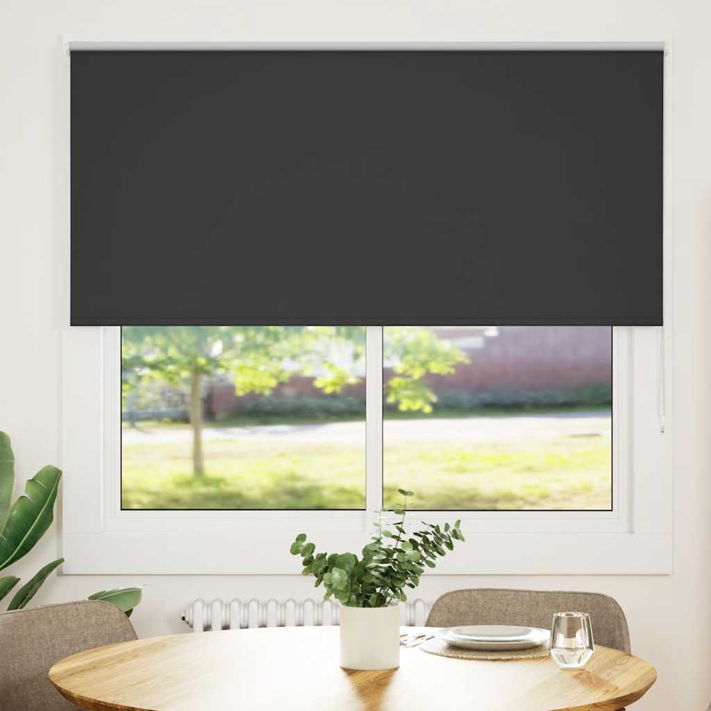 Rullegardin lystette 160x130 cm stoff bredde 156,6 cm polyester vidaXL