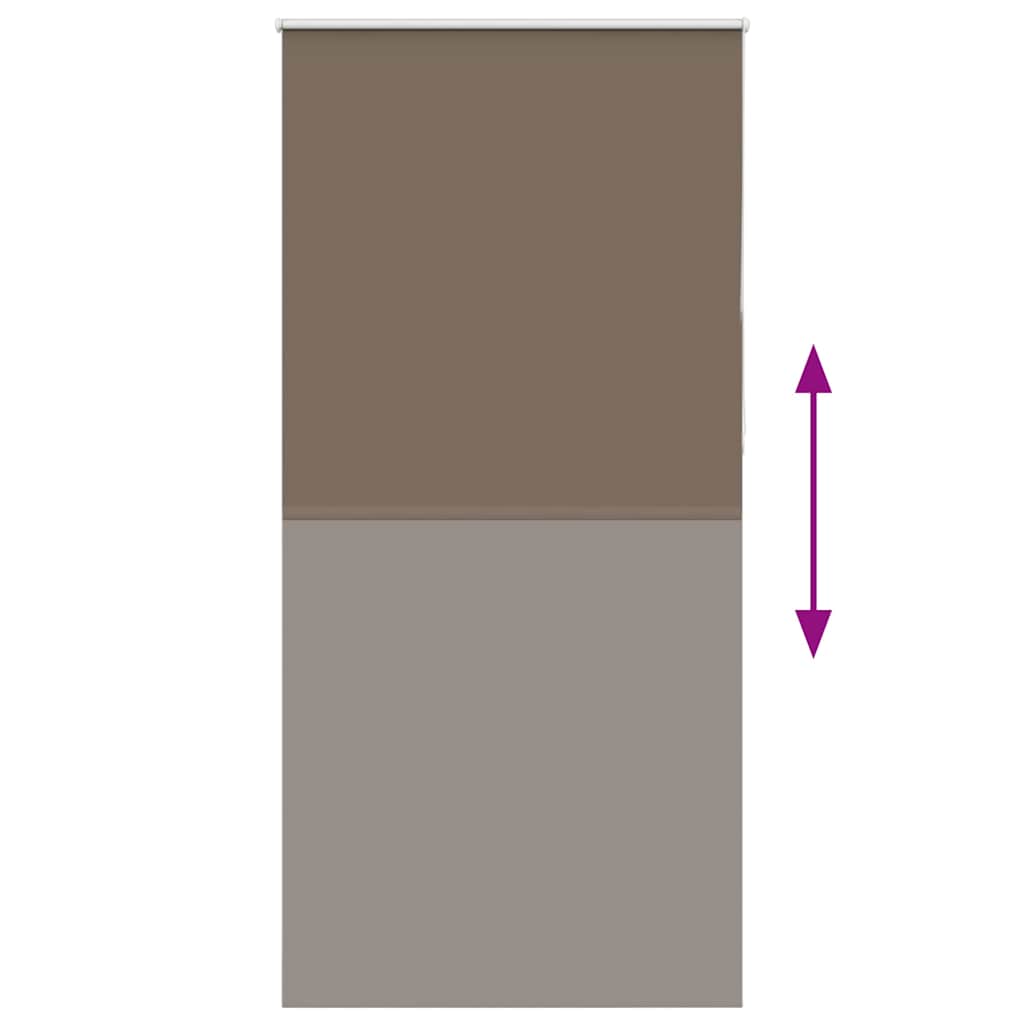 Rullegardin lystette 105x210 cm stoff bredde 100,7 cm polyester