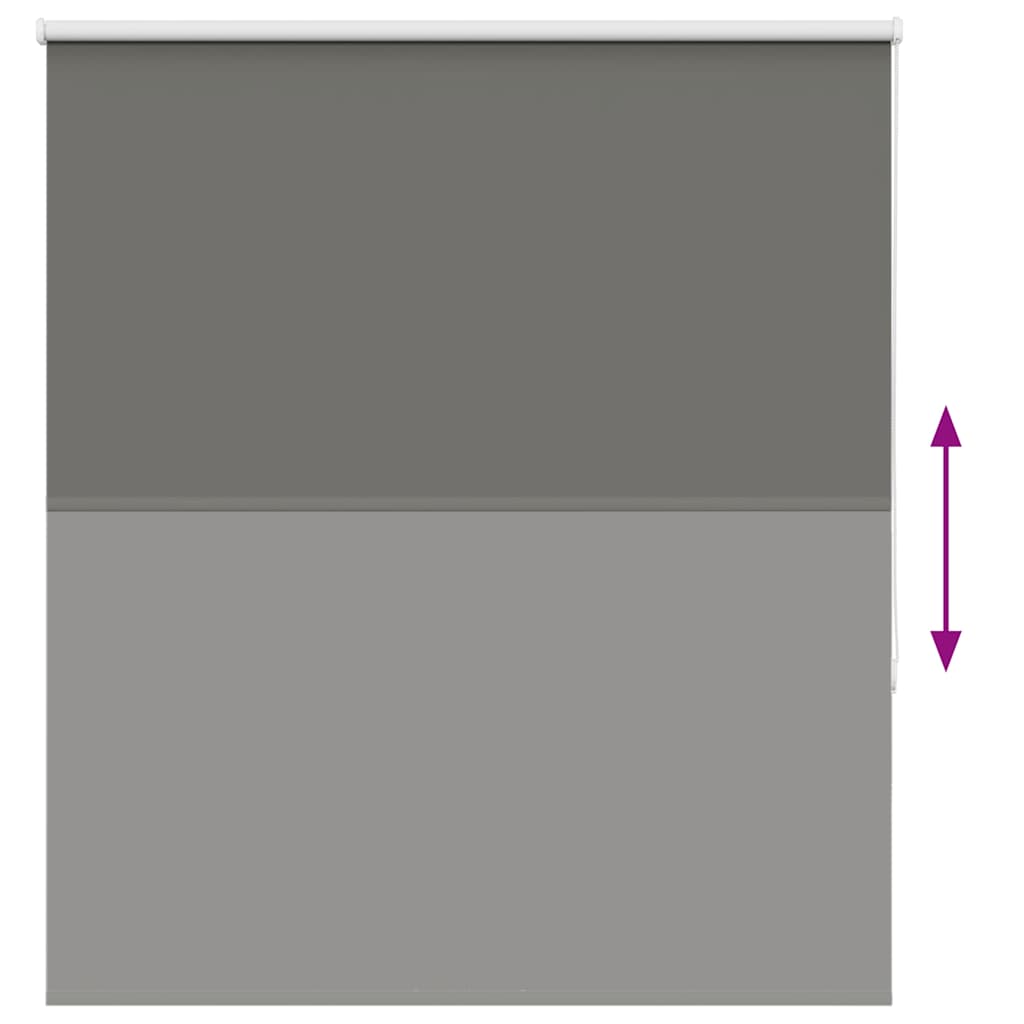 Rullegardin lystette 125x150 cm stoff bredde 121,6 cm polyester vidaXL