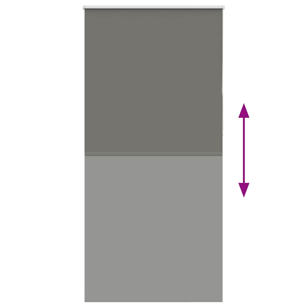 Rullegardin lystette 110x230 cm stoff bredde 105,7 cm polyester vidaXL
