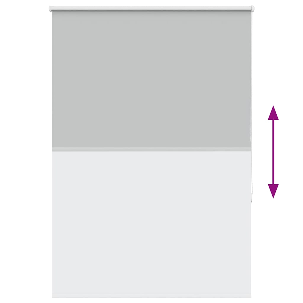 Rullegardin lystette 90x175 cm stoff bredde 85,7 cm polyester vidaXL