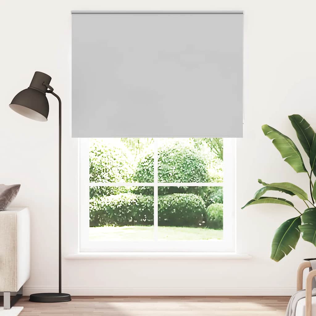 Rullegardin lystette 145x230 cm stoff bredde 141,6 cm polyester vidaXL