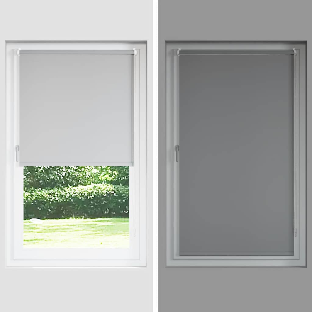 Rullegardin lystette 70x230 cm stoff bredde 65,7 cm polyester vidaXL