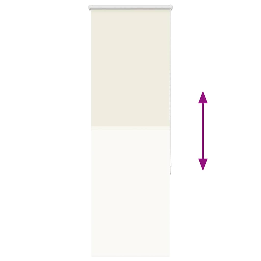 Rullegardin lystette 60x130 cm stoff bredde 55,7 cm polyester vidaXL
