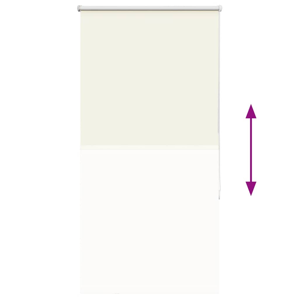 Rullegardin lystette 80x175 cm stoff bredde 75,7 cm polyester vidaXL