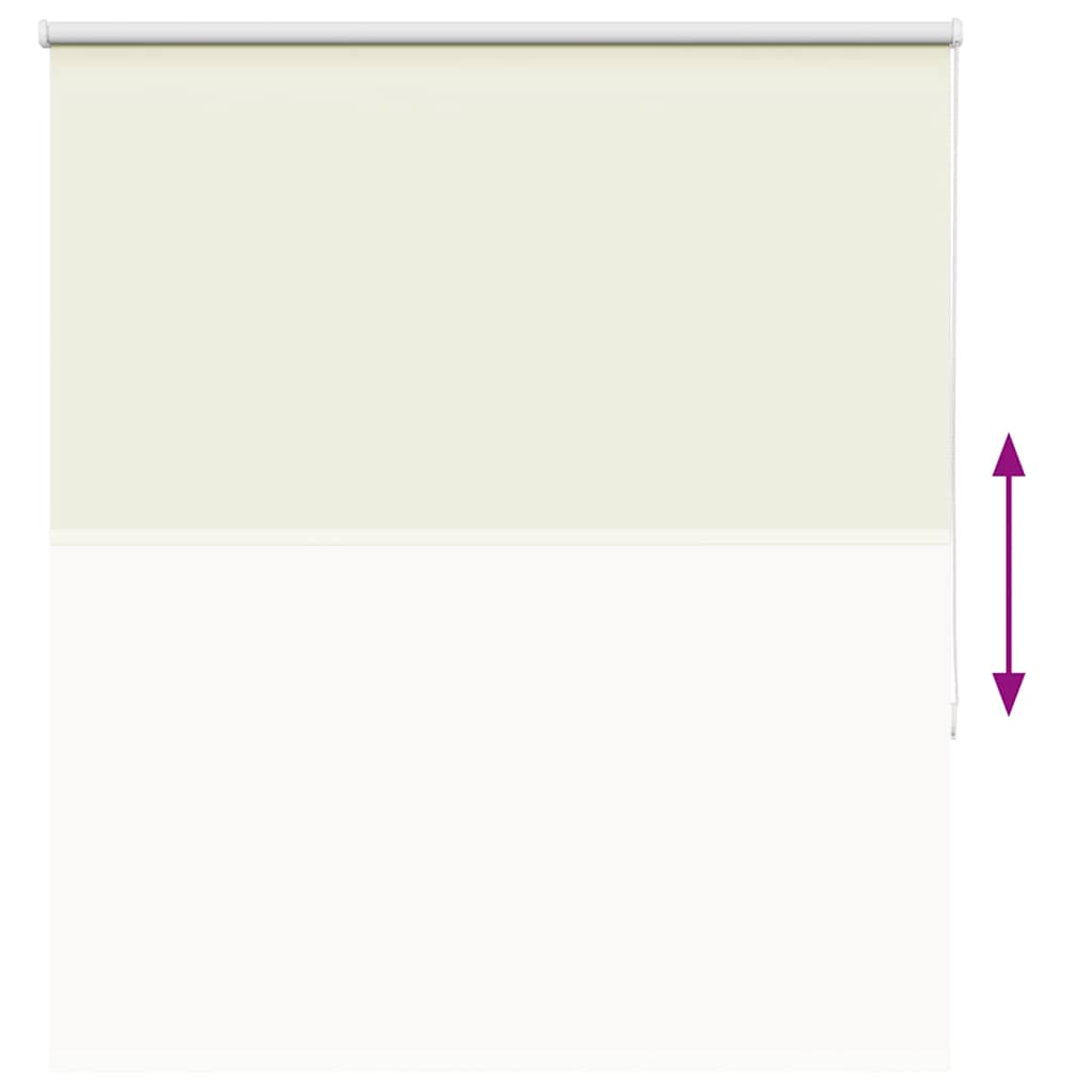 Rullegardin lystette 130x175 cm stoff bredde 126,6 cm polyester vidaXL