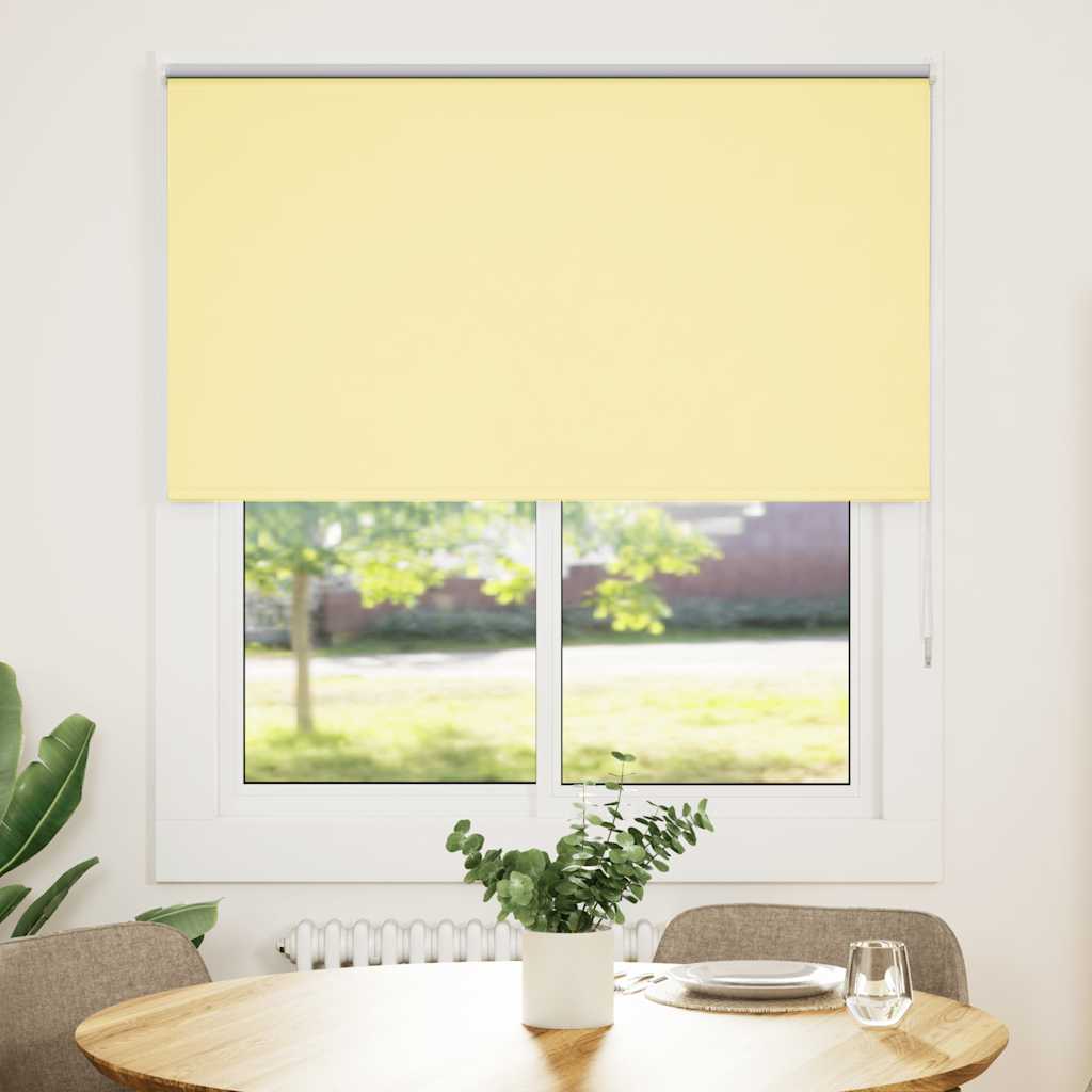 Rullegardin lystette 135x150 cm stoff bredde 131,6 cm polyester vidaXL