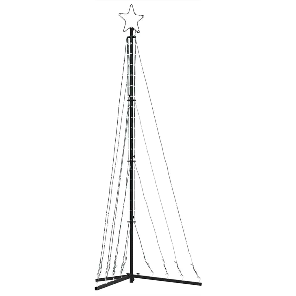 LED Juletre 339 LEDs Kald Hvit 182 cm