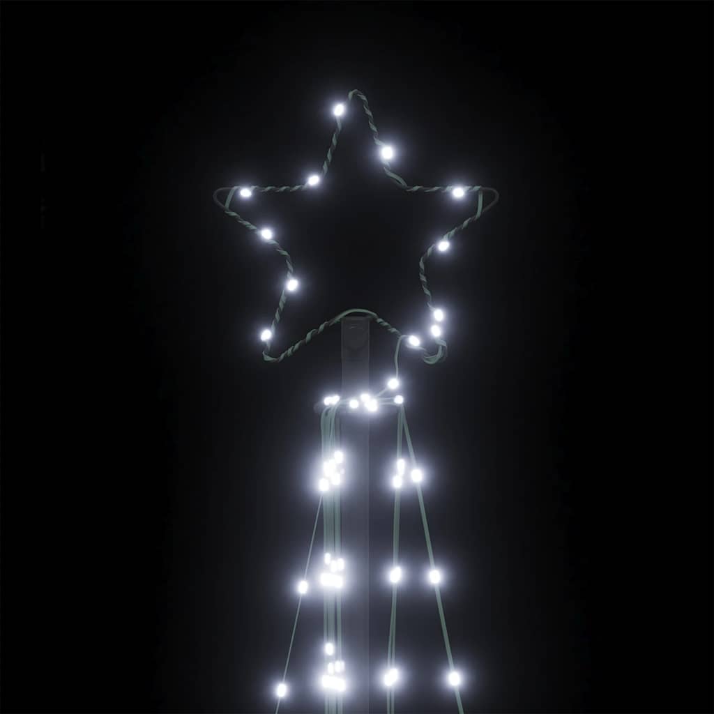 LED Juletre 339 LEDs Kald Hvit 182 cm
