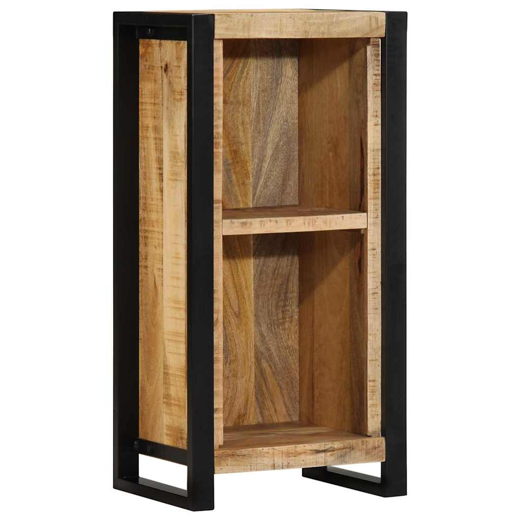 Nattbordskap med hylle Brun 40 x 30 x 80 cm Massivt mangotre