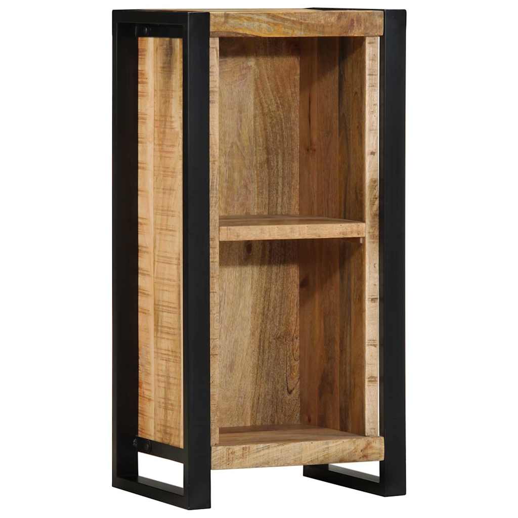 Nattbordskap med hylle Brun 40 x 30 x 80 cm Massivt mangotre