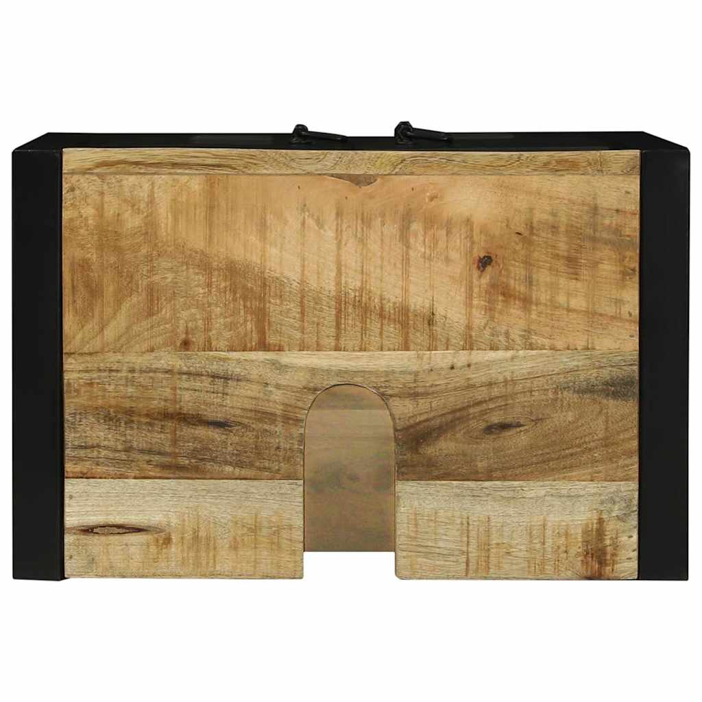 Vaskeskap med hylle Brun 55 x 35 x 60 cm Massiv mango tre