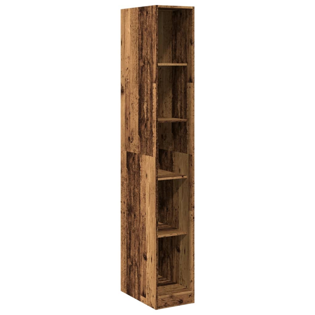 Garderobe gammelt tre 30x50x200 cm konstruert tre