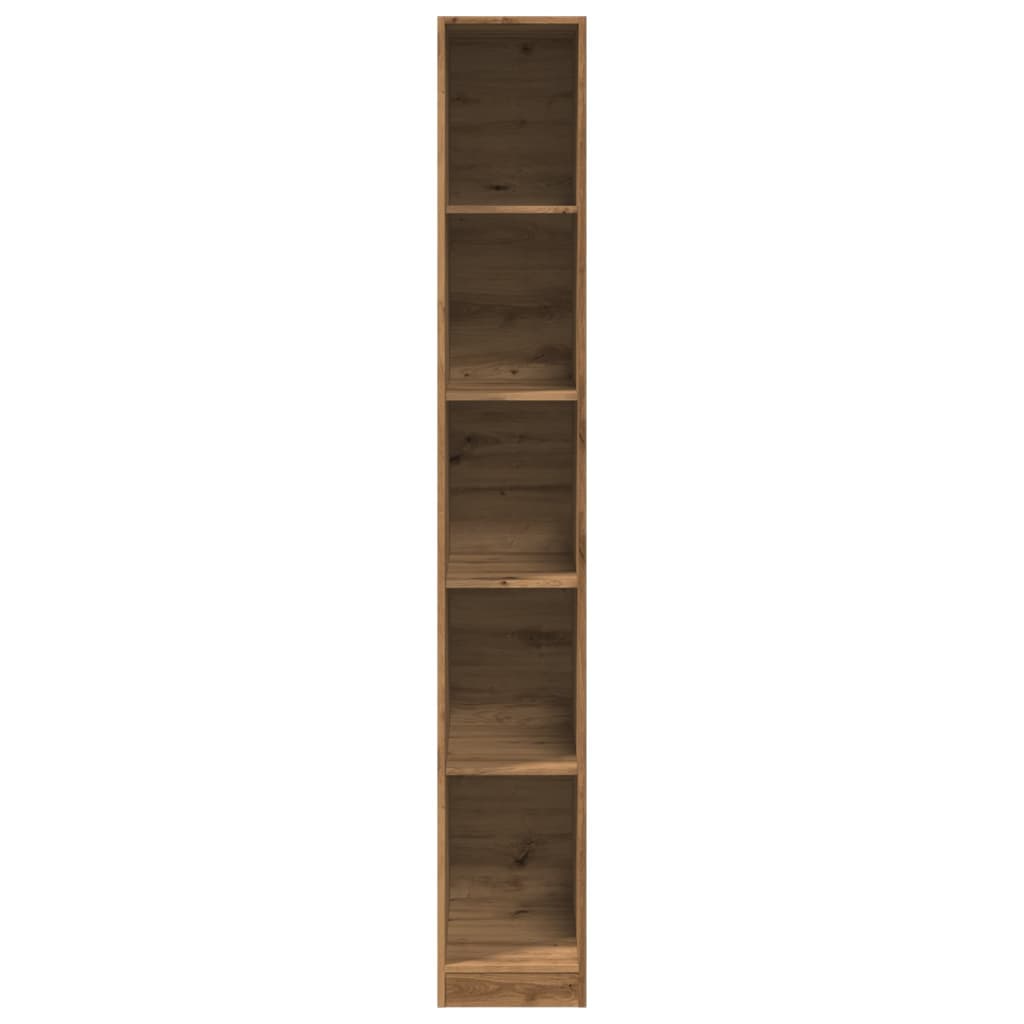 Garderobe artisan eik 30x50x200 cm konstruert tre