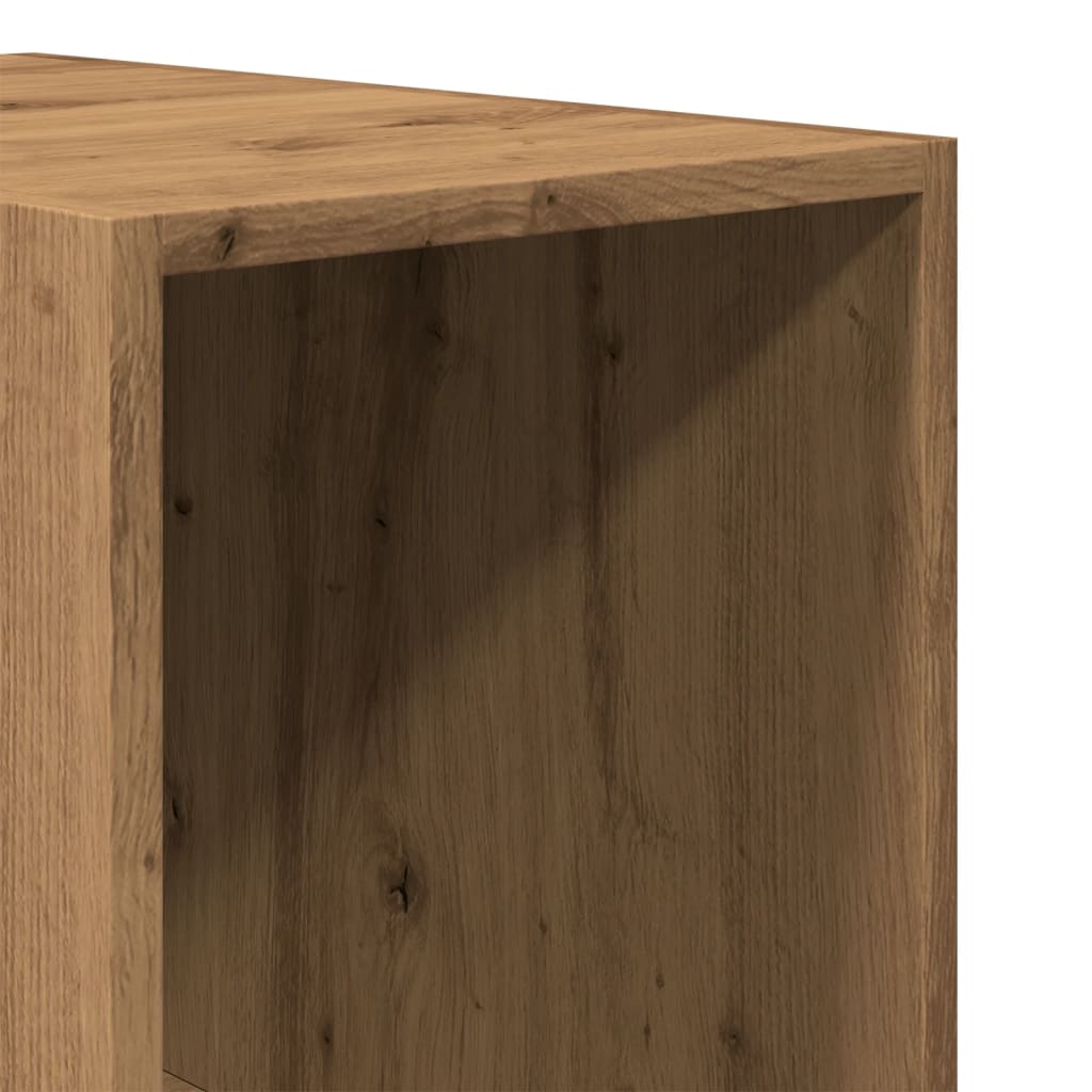 Garderobe artisan eik 30x50x200 cm konstruert tre