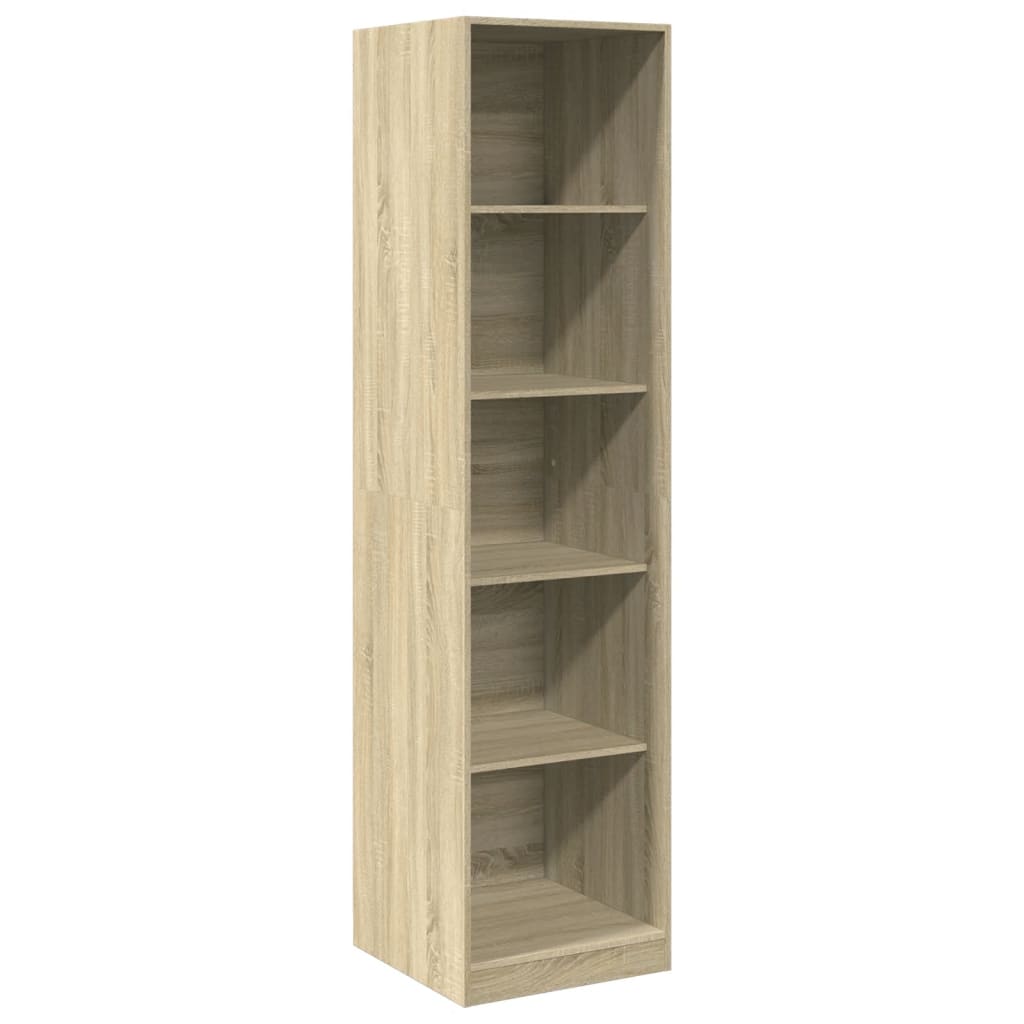 Garderobe sonoma eik 50x50x200 cm konstruert tre