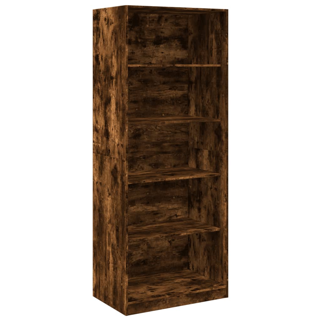 Garderobe røkt eik 80x50x200 cm konstruert tre