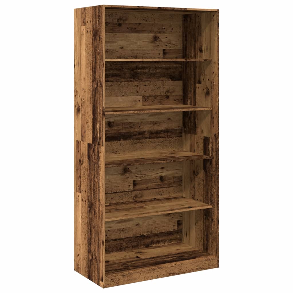 Garderobe gammelt tre 100x50x200 cm konstruert tre vidaXL