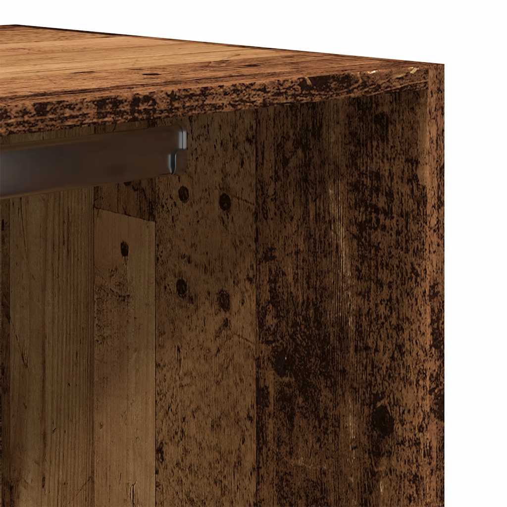 Garderobe gammelt tre 80x50x200 cm konstruert tre